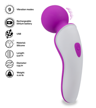 Load image into Gallery viewer, Passenger mini vibrator wand