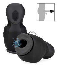 Load image into Gallery viewer, Payne vibrating and sucking penis tip masturbator