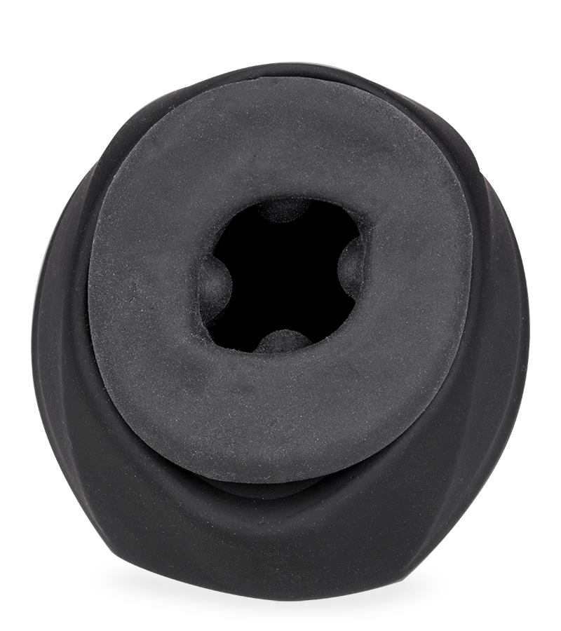 Payne vibrating and sucking penis tip masturbator