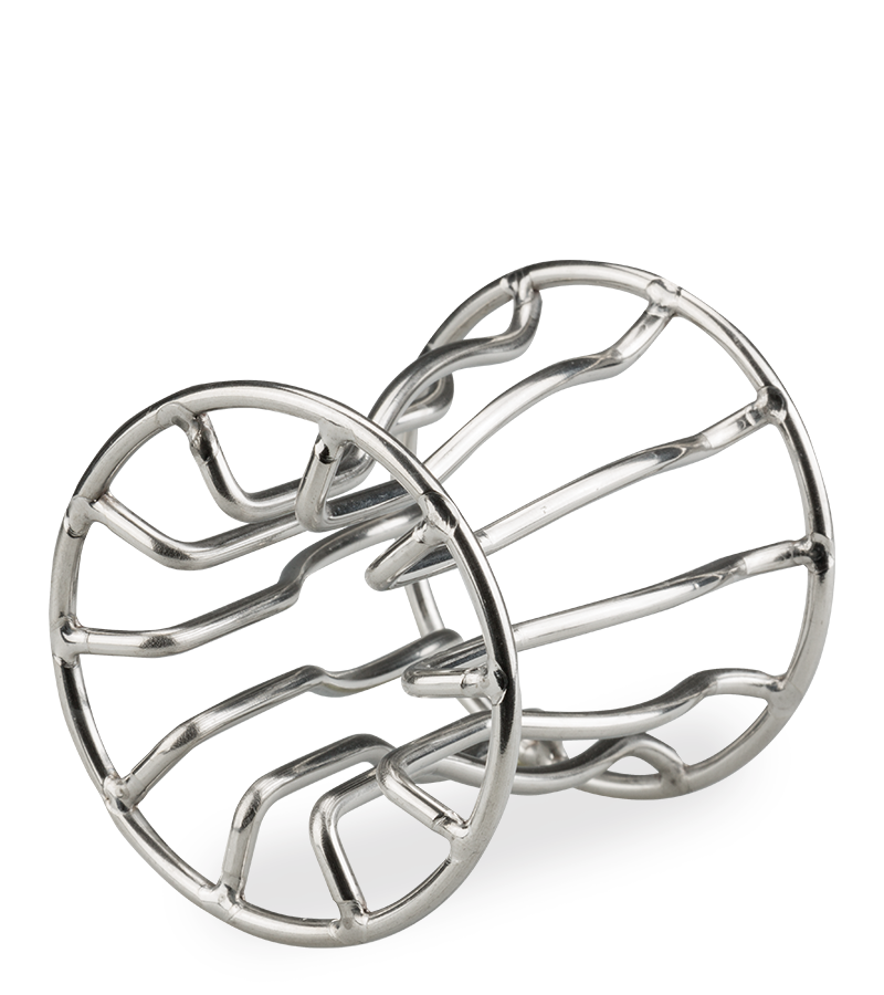 Peep tunnel butt plug with metal bars