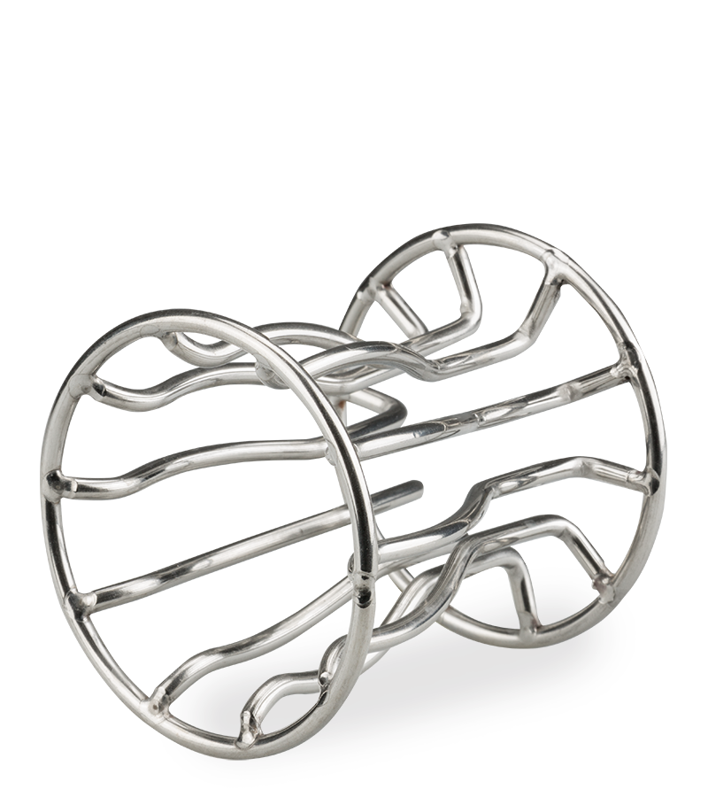 Peep tunnel butt plug with metal bars