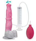 Pegasus ejaculating horse dildo with suction cup
