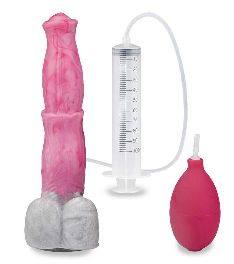 Pegasus ejaculating horse dildo with suction cup