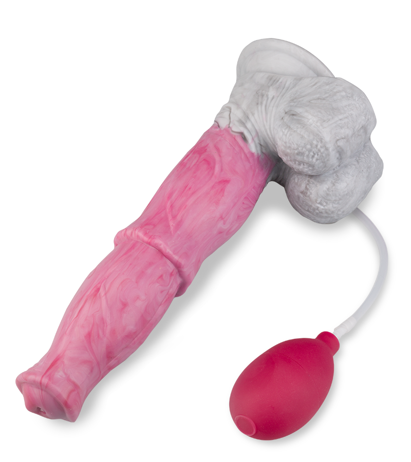 Pegasus ejaculating horse dildo with suction cup