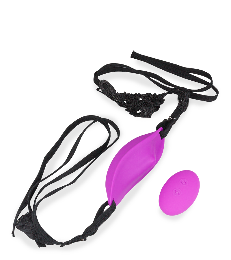 Penelope massaging and vibrating knickers