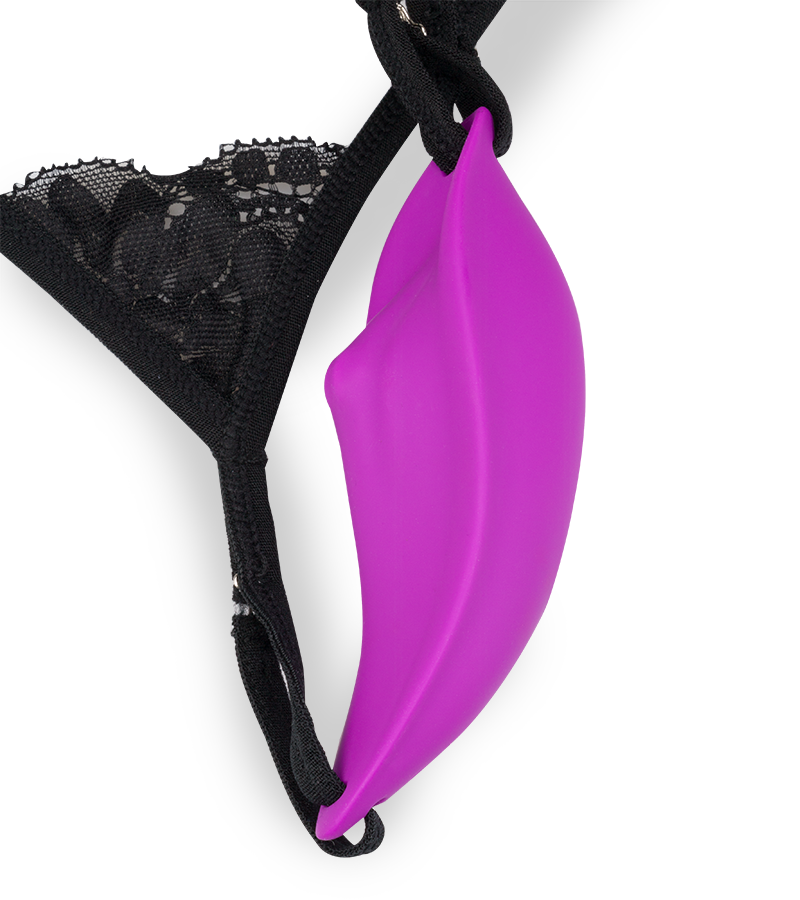 Penelope massaging and vibrating knickers