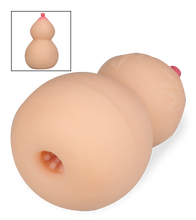 Load image into Gallery viewer, Penetrable TPE breast masturbator