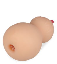 Load image into Gallery viewer, Penetrable TPE breast masturbator
