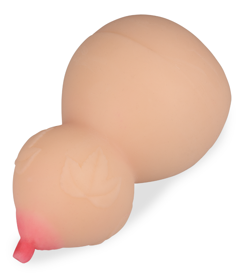 Penetrable TPE breast masturbator