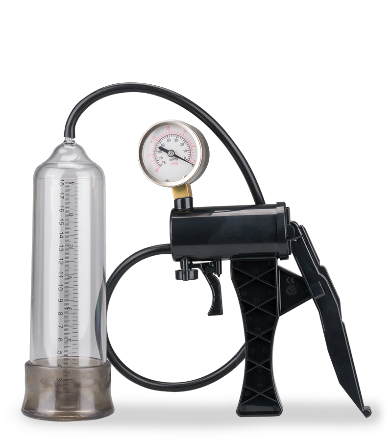 Penis enlarger with pump