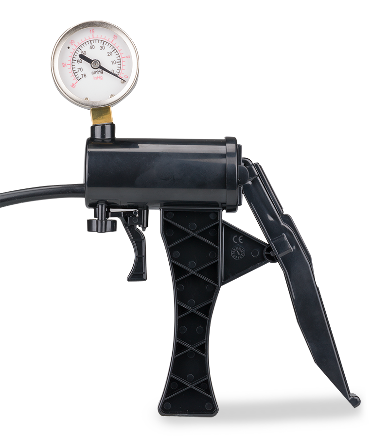 Penis enlarger with pump