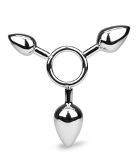 Load image into Gallery viewer, Pepper triple metal anal plug