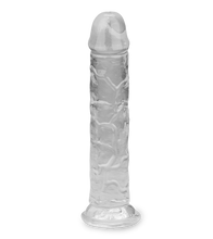 Load image into Gallery viewer, Phantom clear suction cup dildo
