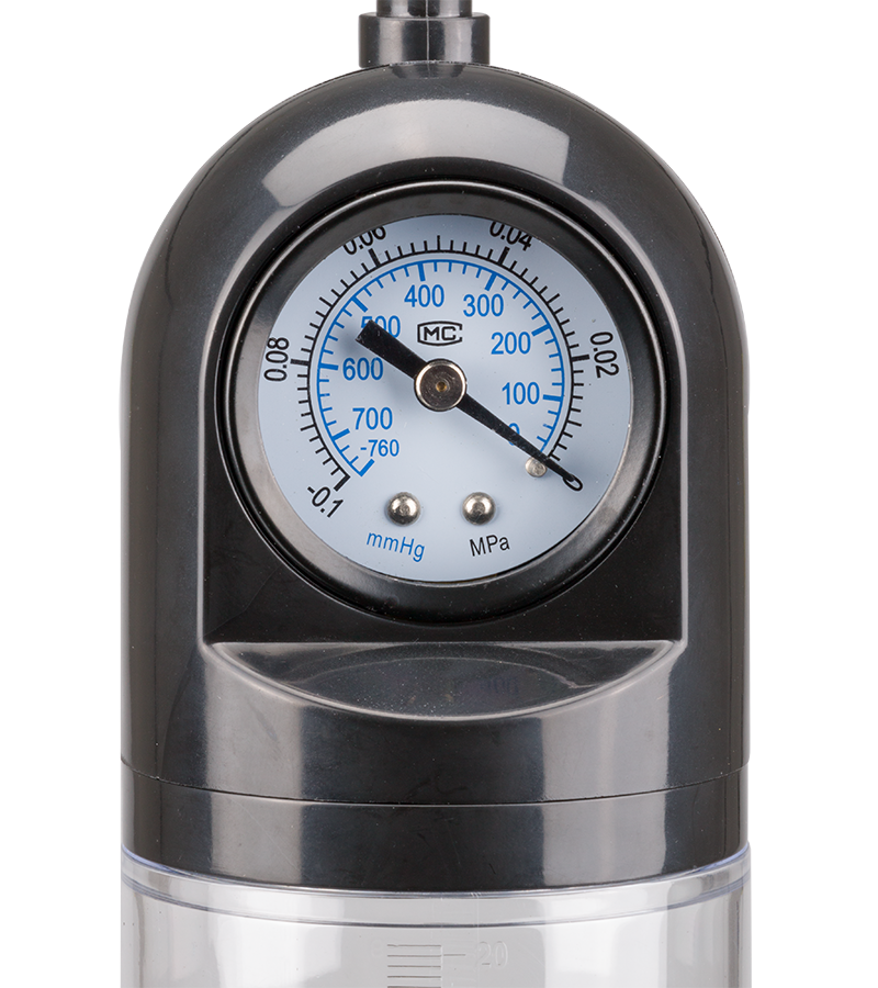 Piston-powered vibrating penis pump