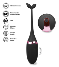 Load image into Gallery viewer, Plant remote control vibrating egg