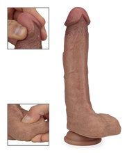 Load image into Gallery viewer, Platinum realistic suction-cup dildo 8.25 inches