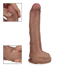 Load image into Gallery viewer, Platinum realistic suction-cup dildo 8.50 inches