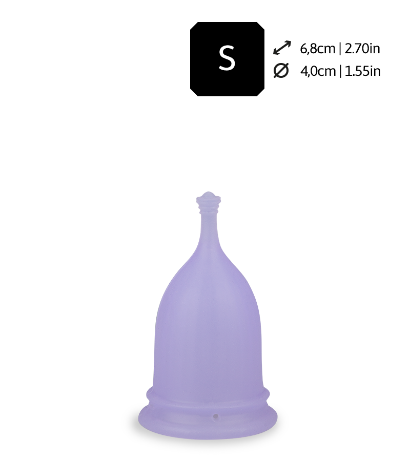 Poppycup menstrual cup 3 sizes