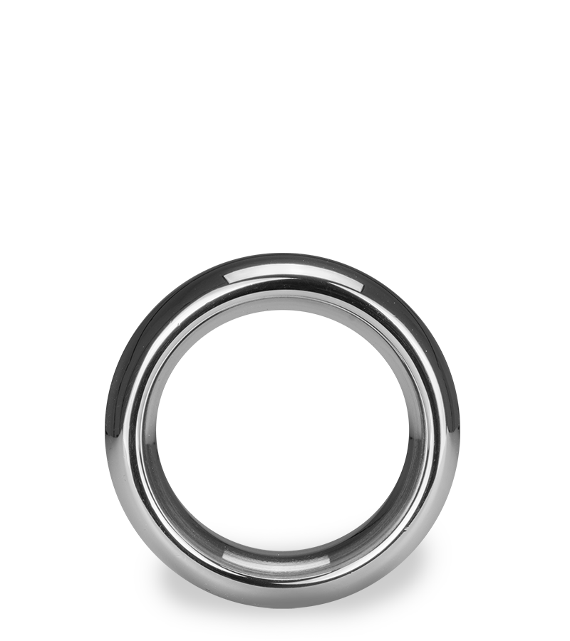 Precious stainless steel cock ring