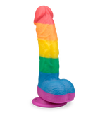 Pride realistic curved suction cup dildo
