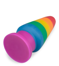 Load image into Gallery viewer, Pride XL-diameter butt plug