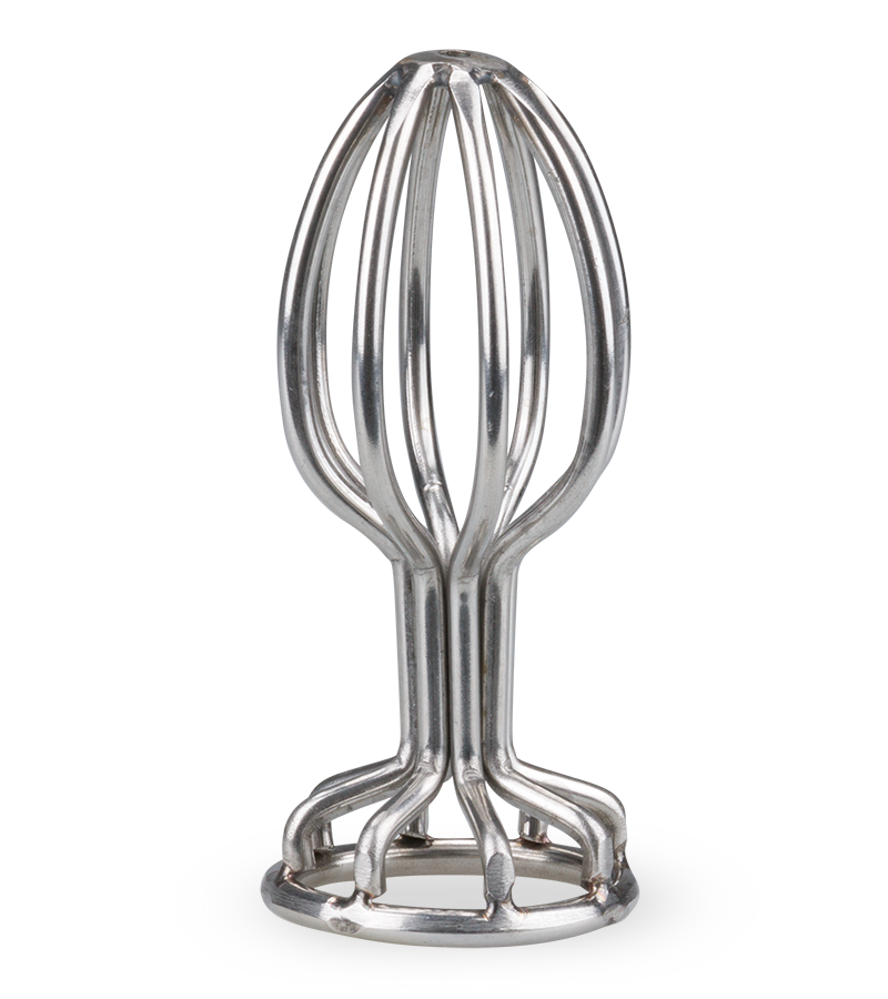 Prison metal butt plug