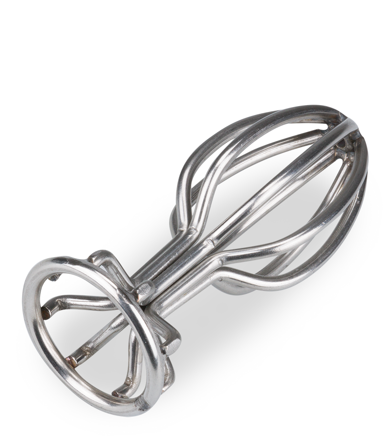 Prison metal butt plug
