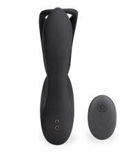 Load image into Gallery viewer, Pro P vibrating prostate massager with double cock ring