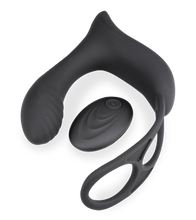 Load image into Gallery viewer, Pro P vibrating prostate massager with double cock ring