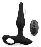 Pulsy remote-controlled vibrating plug