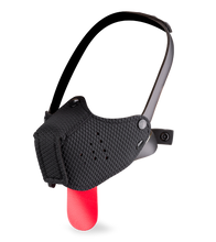 Load image into Gallery viewer, Puppy Play muzzle with tongue