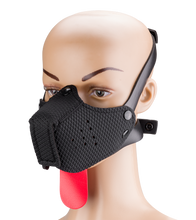 Load image into Gallery viewer, Puppy Play muzzle with tongue