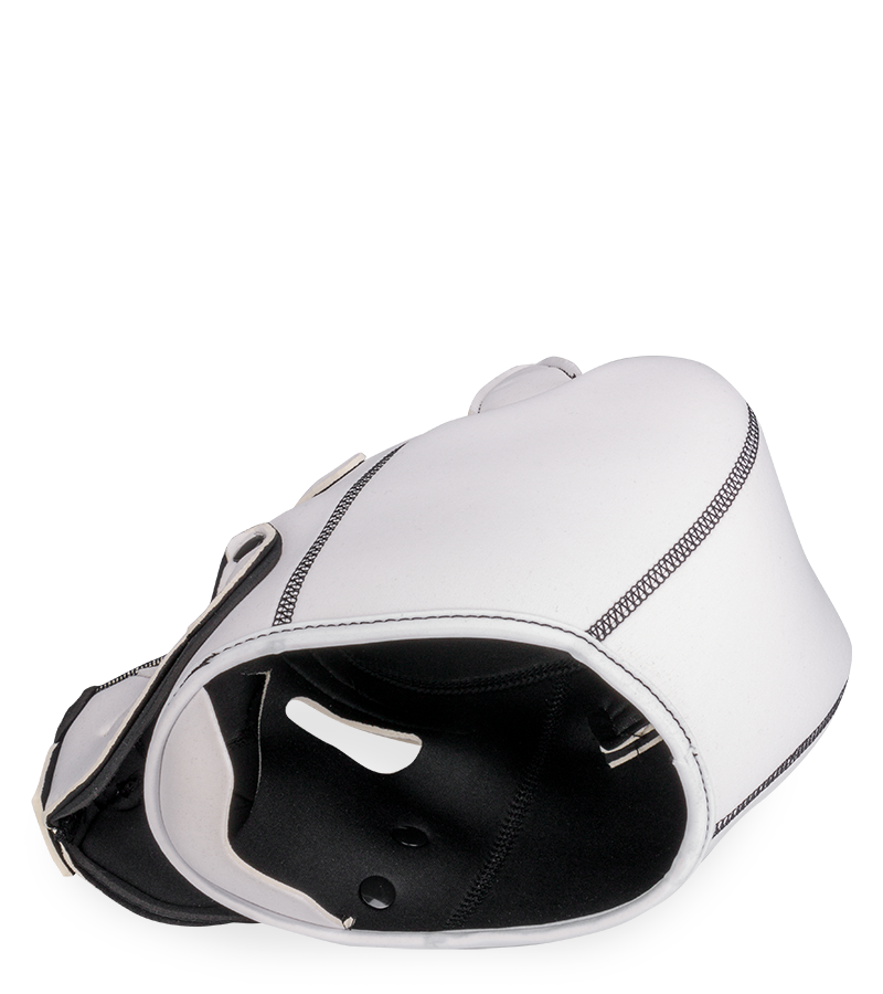 Puppy play neoprene dog hood with moustache