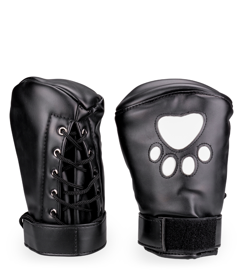 Puppy Play protective gloves with paws