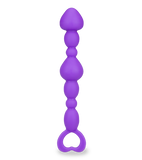 Purple anal beads