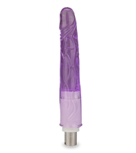 Load image into Gallery viewer, Purple dildo attachment for sex machine