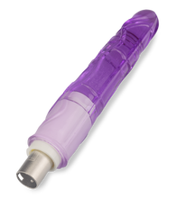 Load image into Gallery viewer, Purple dildo attachment for sex machine