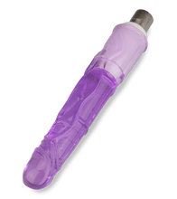 Load image into Gallery viewer, Purple dildo attachment for sex machine