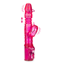 Load image into Gallery viewer, Purple up and down tickler rabbit vibrator