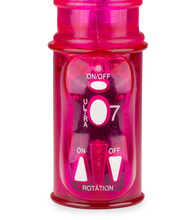 Load image into Gallery viewer, Purple up and down tickler rabbit vibrator