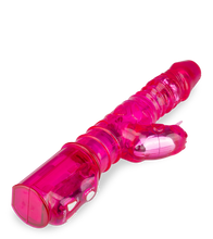 Load image into Gallery viewer, Purple up and down tickler rabbit vibrator