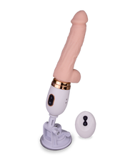 Load image into Gallery viewer, Randy remote-controlled rotating suction-cup dildo