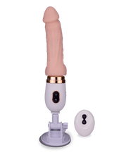 Load image into Gallery viewer, Randy remote-controlled rotating suction-cup dildo