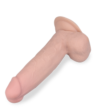 Load image into Gallery viewer, Real Skin bendable suction-cup dildo 8.25 inches
