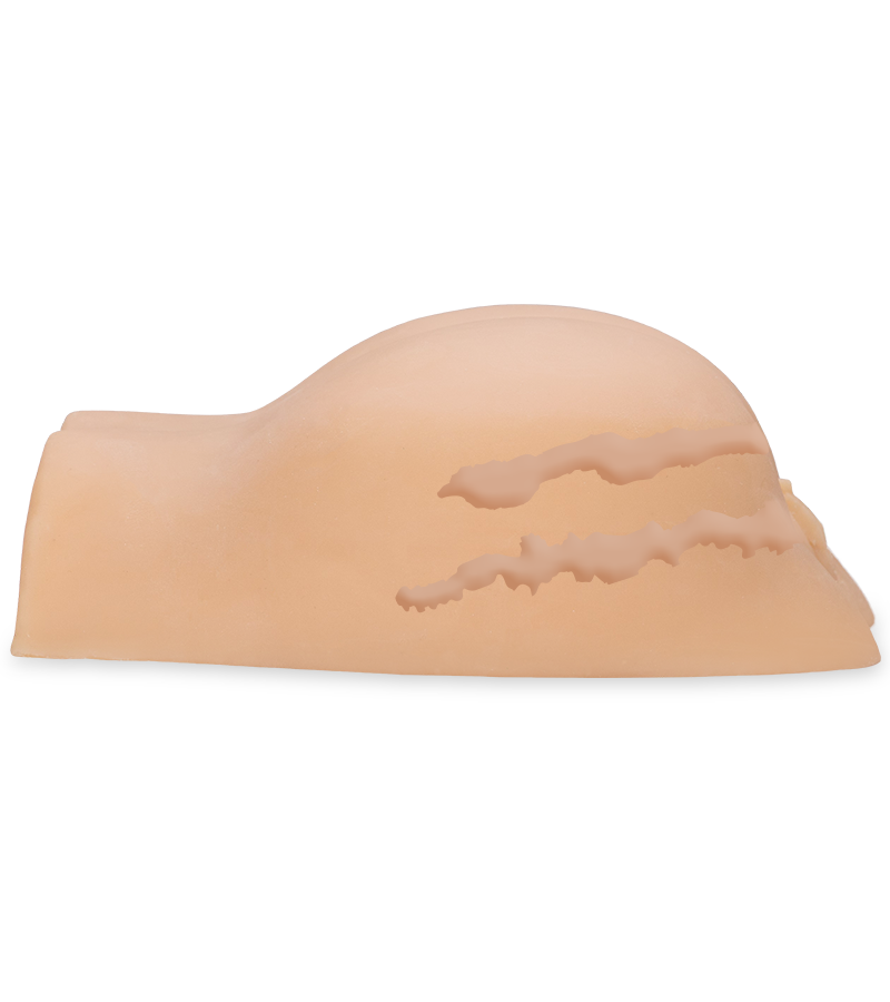 Realistic ass masturbator for doggy style and anal sex