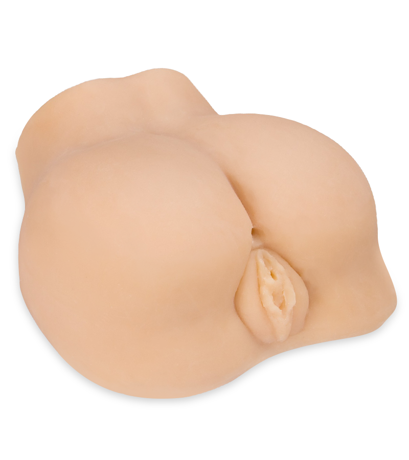 Realistic ass masturbator for doggy style and anal sex