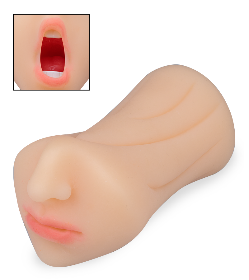 Realistic exquisite blow job mouth masturbator