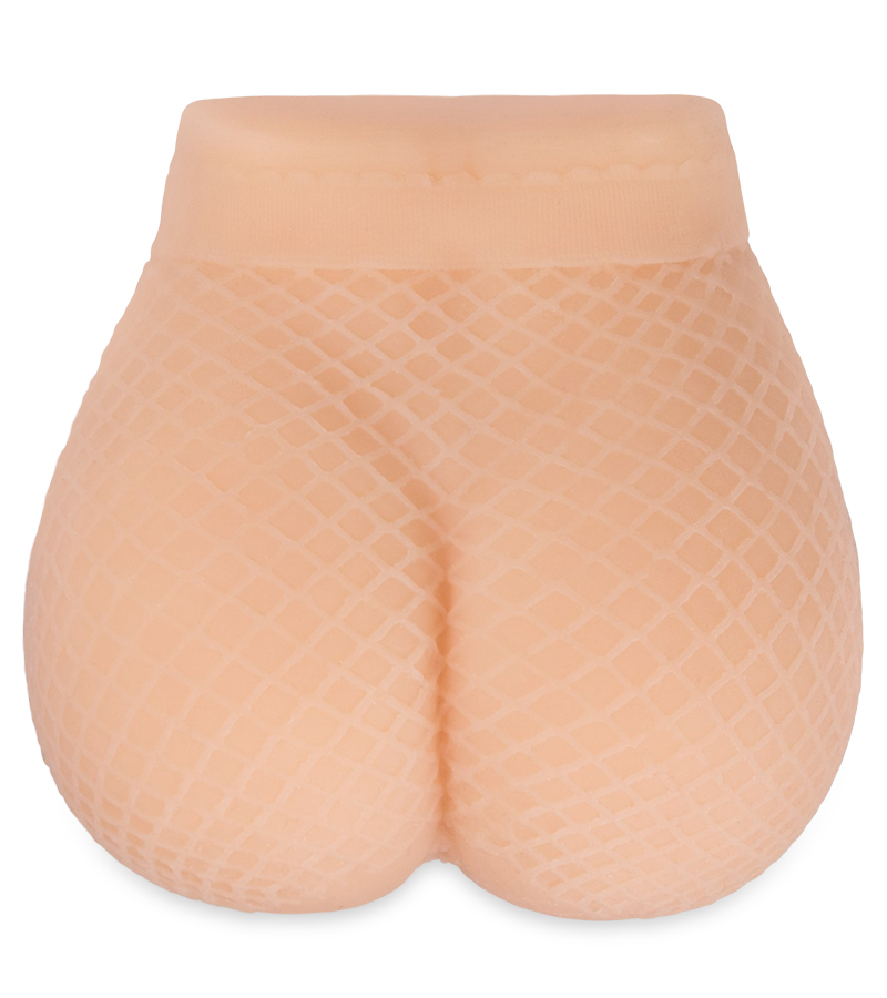 Realistic fishnet stockings ass masturbator