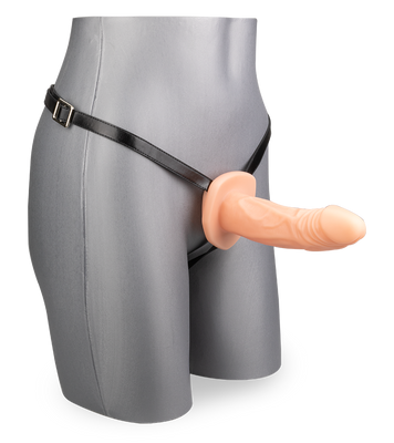 Realistic hollow strap on dildo