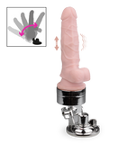 Realistic powerful suction-cup super dildo